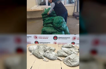 Kapıkule’de 760 kilo kaçak midye ele geçirildi 
