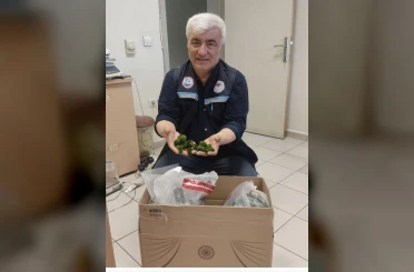 Kapıkule’de yolcu otobüsünde 2 bin adet canlı yeşil alg ele geçirildi 
