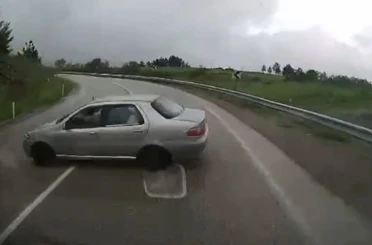 Karabük’te 6 kişinin yaralandığı kazanın görüntüsü ortaya çıktı 