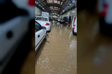 Karadeniz Ereğli’de sağanak ve dolu, hayatı felç etti 