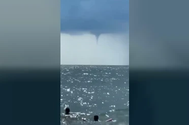 Karadeniz’de dev hortum kamerada 