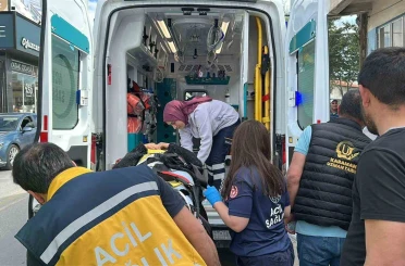 Karaman’da ciple motosiklet çarpıştı: 1 yaralı 