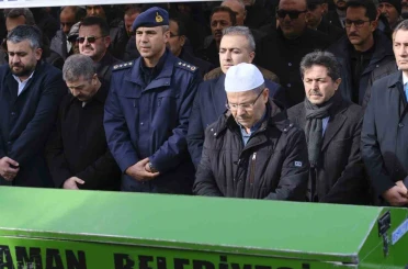 Karaman’da hayatını kaybeden Milletvekili Osman Sağlam’ın amcası toprağa verildi 