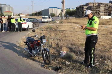 Karaman’da otomobille motosiklet çarpıştı: 1 yaralı 