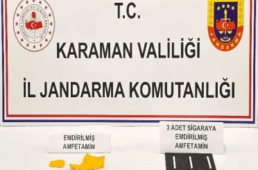 Karaman’da peçete ve sigaraya emdirilmiş uyuşturucu ele geçirildi: 12 tutuklama 