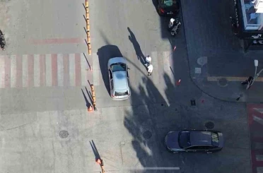 Karaman’da yayalara yol vermeyen sürücüler cezadan kaçamadı 