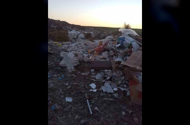 Karamusul Göleti’ne atık döküldü 