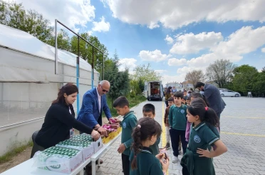 Karapınar'da ilkokul öğrencilerine "Sağlıklı Çocuk Sağlıklı Gelecek" etkinliği
