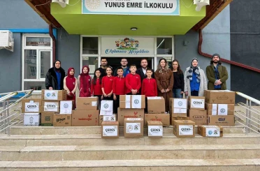 Karapınar’da üç okuldan Ramazan’da anlamlı dayanışma 