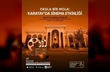 Karatay Belediyesi’nden ara tatilde öğrencilere sinema etkinliği