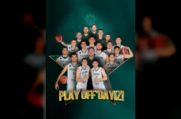 Karatay Belediyespor Play-Off sahnesinde