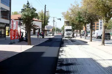 Karatay’da ulaşım için bir etap daha yenileniyor
