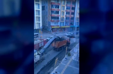 Karayolları ekipleri Kars’ta şehir içi yollarda asfalt seferberliği başlattı 