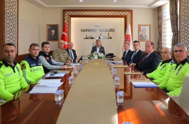 Karayollarında Trafik Güvenliği Toplantısı yapıldı 