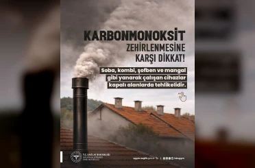 Karbonmonoksit zehirlenmelerine dikkat 