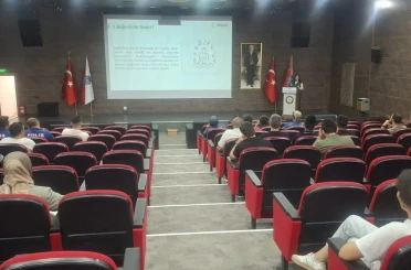 Kars emniyet personeline kumar bağımlılığı eğitimi ve YEDAM tanıtımı 