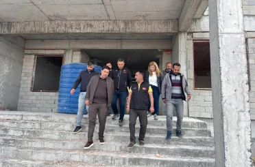 Kars’ta eğitim yatırımları yükseliyor: GAMP Lisesi ve Tarım Lisesi inşaatlarında inceleme 