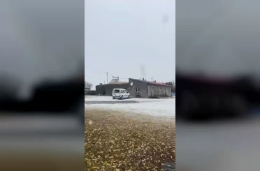 Kars’ta yüksek kesimlere kar yağdı 