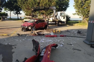 Kartal’da kontrolden çıkan araç takla attı: 1 yaralı 