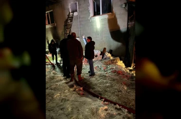 Kastamonu’da alevlere teslim olan ev kullanılamaz hale geldi 