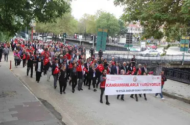 Kastamonu’da ’Gaziler Günü’ne özel yürüyüş
