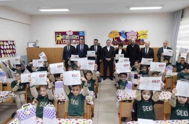 Kastamonu’da öğrenciler karne sevinci yaşadı 