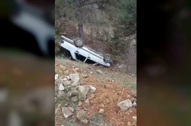 Kastamonu’da otomobil takla attı: 1 yaralı 