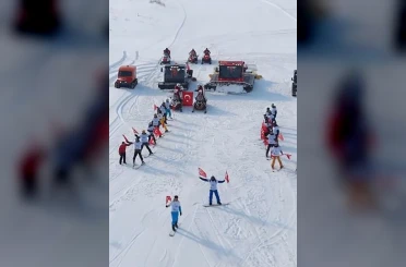 Kayak sezonu açıldı, Vali kayak severleri davet etti 