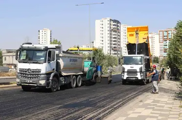 Kayapınar ve Bağlar’da 2 cadde 10 bin 400 ton asfaltla yenilendi

