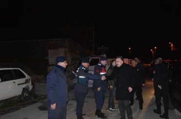 Kaymakam Odabaş yeni yılda görev başındaki personeli yalnız bırakmadı 