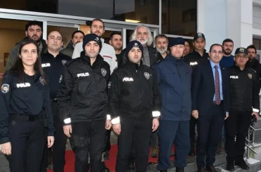 Kaymakam Özdemir’den emniyet ve jandarmaya güvenlik ziyareti 