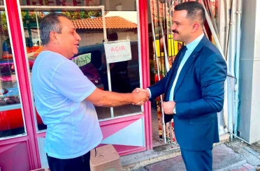 Kaymakam Titiz esnafla bir araya geldi 
