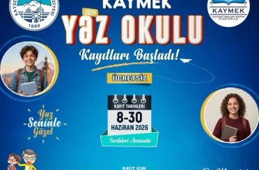 KAYMEK Yaz Okulu kayıtları başladı 