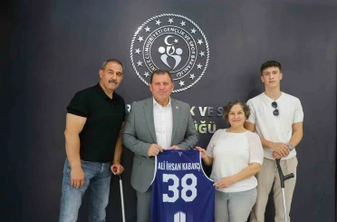 Kayseri Bedensel Engelliler Spor Kulübü’nden Kabakcı’ya teşekkür 