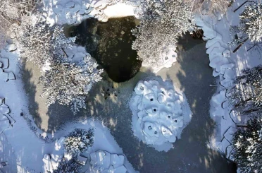 Kayseri buz tuttu: Termometreler eksi 14’ü gösterdi 