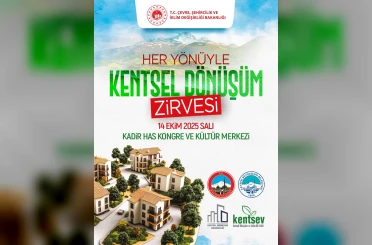 Kayseri; kentsel dönüşüm zirvesine ev sahipliği yapacak 