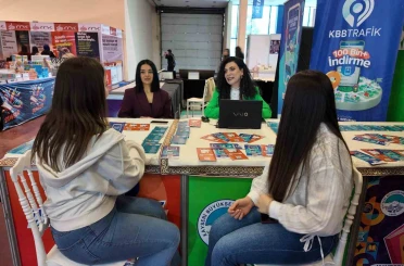 Kayseri Kitap Fuarı’nda çocukların keyfi yerinde 