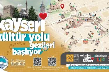 Kayseri kültür yolu gezileri başlıyor