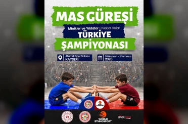 Kayseri, Mas Güreşi Türkiye Şampiyonası’na ev sahipliği yapacak 