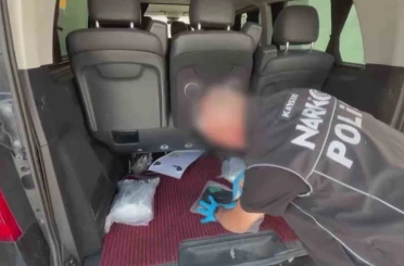 Kayseri’de 15 kilo uyuşturucu ele geçirildi 