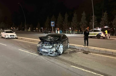 Kayseri’de iki otomobil çarpıştı: 1 yaralı 