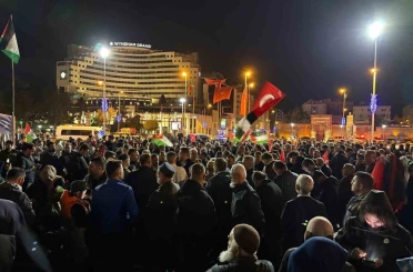 Kayseri’de İsrail’in Sumud Filosu’na müdahalesine tepki 