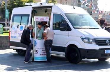 Kayseri’de tütünle mücadelede yeni dönem: ‘Mobil Sigara Bırakma Aracı’ hizmete başladı 