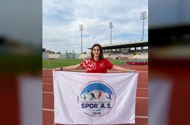 Kayserili sporcu Türkiye rekoru kırarak olimpiyat barajını aştı 