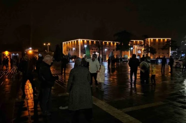 Kayserililer yeni yılı coşkuyla karşıladı 