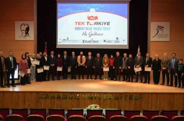 KBÜFEST’e katkı sunanlara teşekkür belgesi 