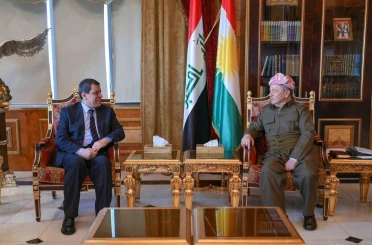 KDP Başkanı Barzani, SDG elebaşı Mazlum Abdi ile görüştü 