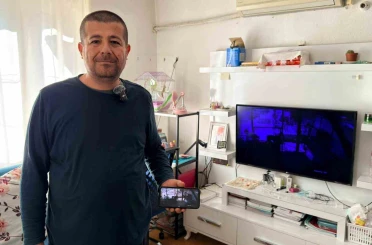 Keçilerine olan sevgisini teknolojiyle birleştirdi, anbean onları izliyor 