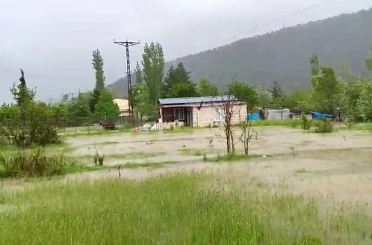 Kelkitçayı taştı, köyler ve tarım arazileri sular altında kaldı 