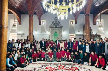 Kemah’ta değerler eğitimi camide gerçekleştirildi 
